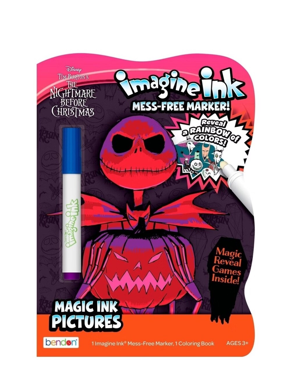 Imagine Ink Mess-Free Marker — The Nightmare Before Christmas (Blue)
